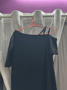 Black Asymmetric Dress
