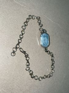 Unisex Krishna/Peacock-feathered chain