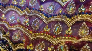 Embroidery Saree With Stiched Blouse