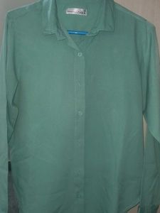 Zara Green Shirt