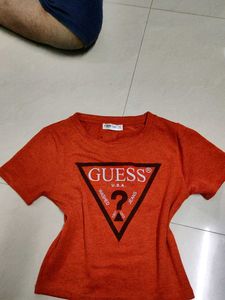 Guess Orange Tee