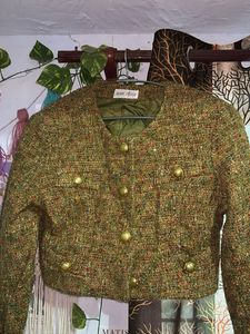 Vintage Style Cropped Jacket