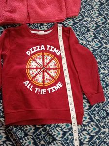 combo of sweat shirt + woolen zipper(3 years)