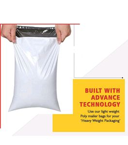 Courier Bag/Envelopes/Pouches/Cover with POD (55 Microns) Tamper proof/Security bag (15pcs, Size 6x6 inches)