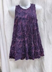 342011. Purple Sleeveless Dress