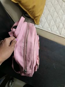 Pink Floral Backpack