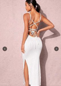 White Slip Dress