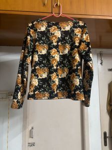 Floral Long Sleeve Top