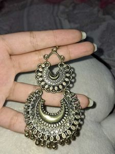 Boho Golden Dangle Earrings