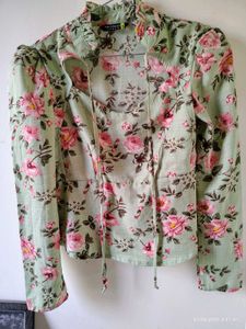 FLORAL BEAUTIFUL ❤️ TOP(Size:S)