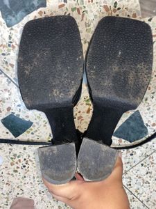 Black Platform Heels