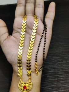 Gold Mangalsutra Necklace