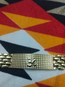 Om Gold Unisex Brecelet