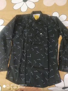 Black Cotton Shirt