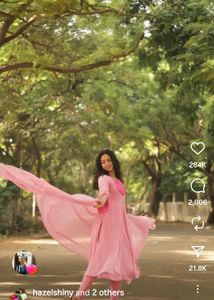 Munbe Vaa Boomika Recreation 3xl Kurta +dupatta