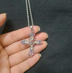 Y2k Cross Pendant