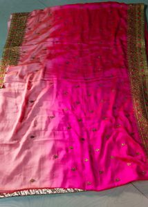 Full Designer Women Georgette Saree