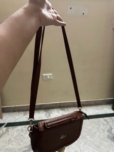 Lavie Brown Sling Bag For Girls