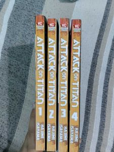 Attack on Titan Manga Set