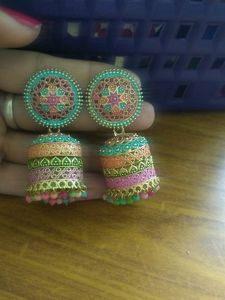 Earrings. Jumka