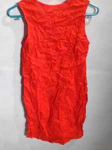 Sleeves Kurta🌈🌈 | Orange Kurti