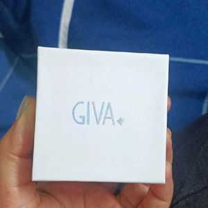 GIVA 925 REAL SILVER heart Necklace (Rose Gold)