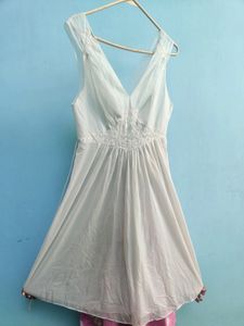 White Corset Design Frock