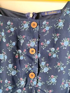 Floral Aline Midi Dress