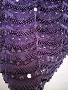 Purple Embellished Top