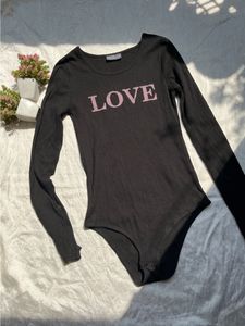 Black Ribbed Bodysuit 🖤❤️‍🔥🔥