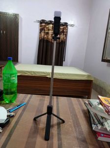 📸 4-in-1 Selfie Stick Tripod with Wireless Remote