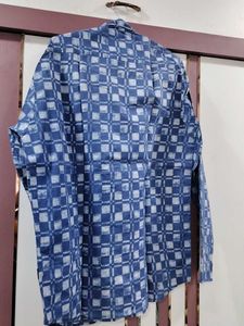 Blue White Checkered Shirt