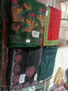 Elegant Saree Collection 4pc Combo