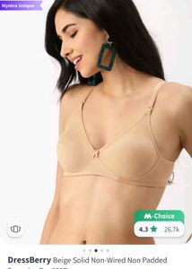 Unused Dressberry Nonwired NonPadded Everyday Bra