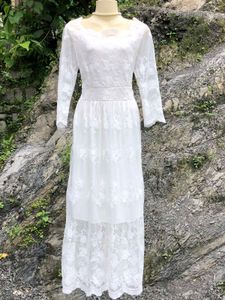 Vintage Lace Maxi Dress