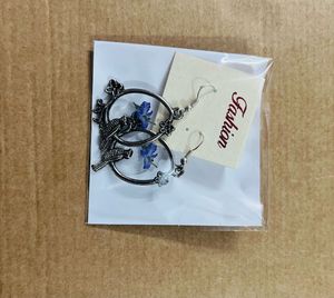 Bird &amp; Flower Earrings Only 1