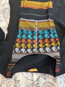 Black Cotton Kurti