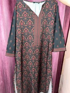 Floral Print Kurta