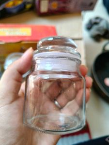 Set of 3 Glass Jars