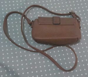 Leather sling bag