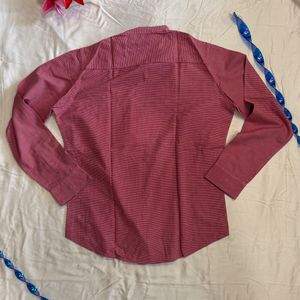 Premium Red Striped Shirt