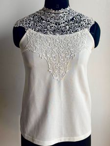 Lace Embroidered Detail too in Ivory colour