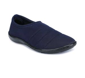 Navy Blue Slip-On Shoes