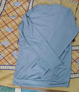Gray Bunny Smile Long Sleeve
