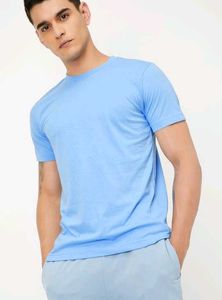 Men Solid Lounge T-shirt | Max Fashion