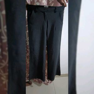 Black Flared Pant