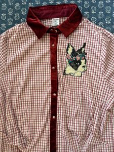 Vintage Style Checkered Button-Up Shirt