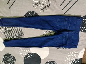 Dark Blue Denim Jeans