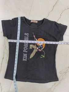 Girls Tshirt And Shrug