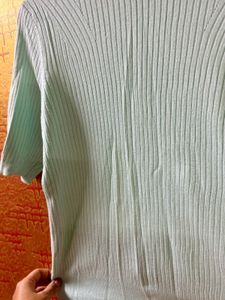 Marks &amp; Spencer Ribbed Crew Neck Female Tshirt